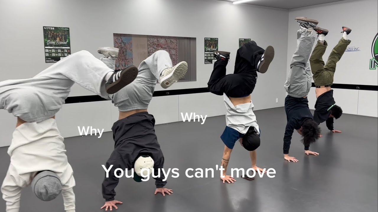 朝の逆立ちVlog (Morning handstand Vlog) 