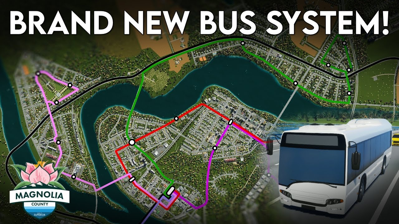 COMPLETELY Redesigning a Bus System in Cities Skylines 2! | MC #21
