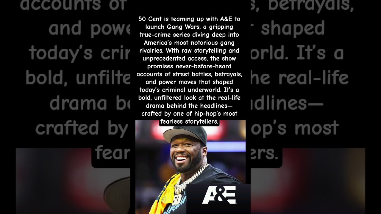 😎50 Cent’s Gang Wars Promises Unfiltered Crime Stories. 