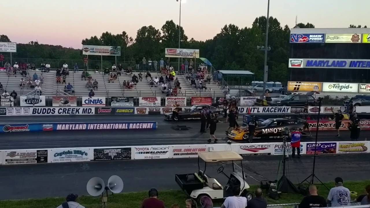 Nostalgia funny cars MDIR Presidents cup qualifying