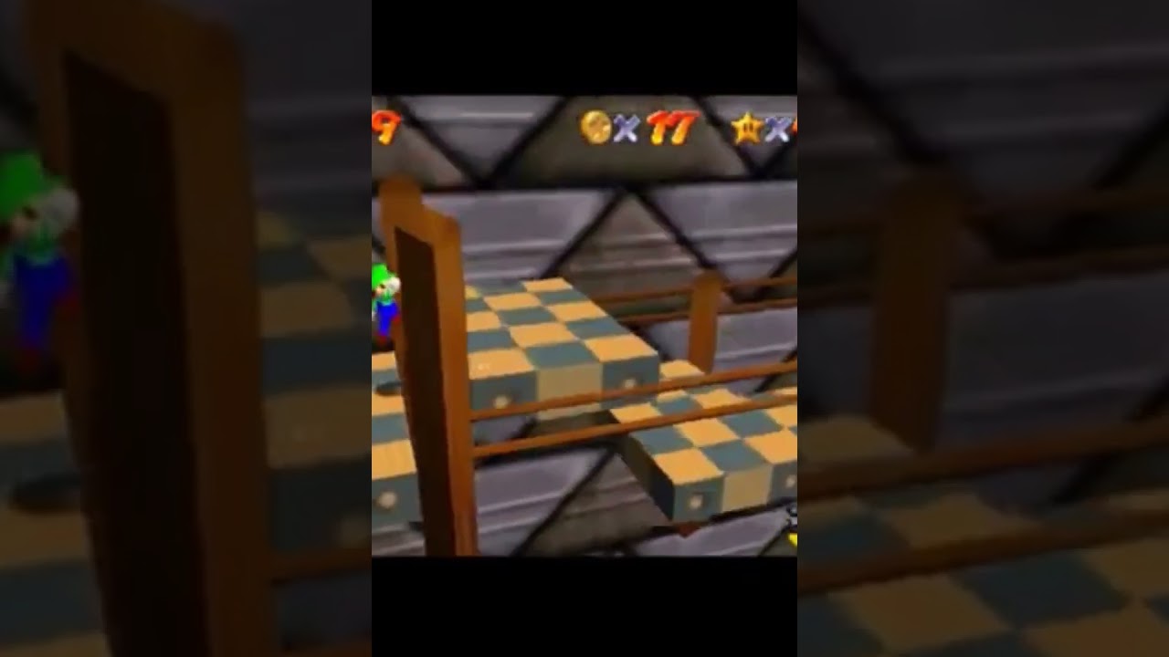 Vanish Cap Star - Super Mario 64 #gaming #nintendo #supermario64 #shorts #retro #mario #supermario