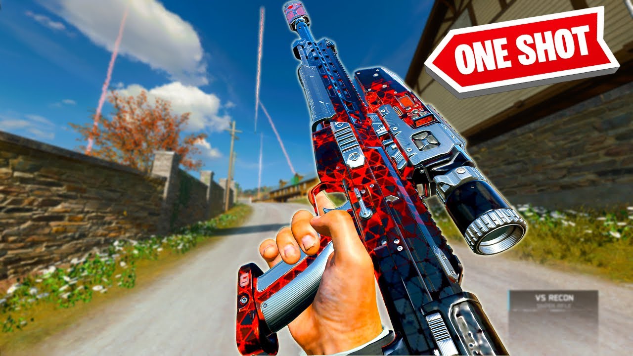 The *ONE SHOT* Sniper VS Recon is CRAZY in Warzone 