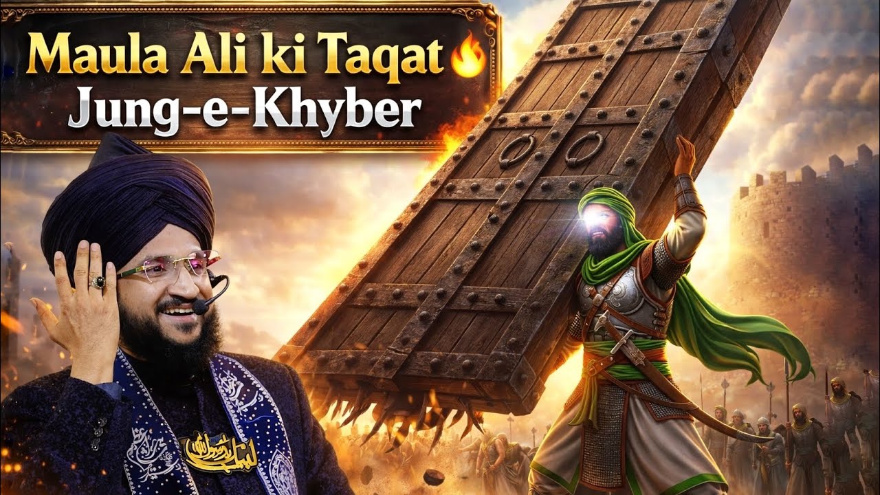 Jung-e-Khyber Ka Waqiya Maula Ali (a.s) Ki Bahaduri 🔥💪  || Mufti Salman azhari powerful bayan )