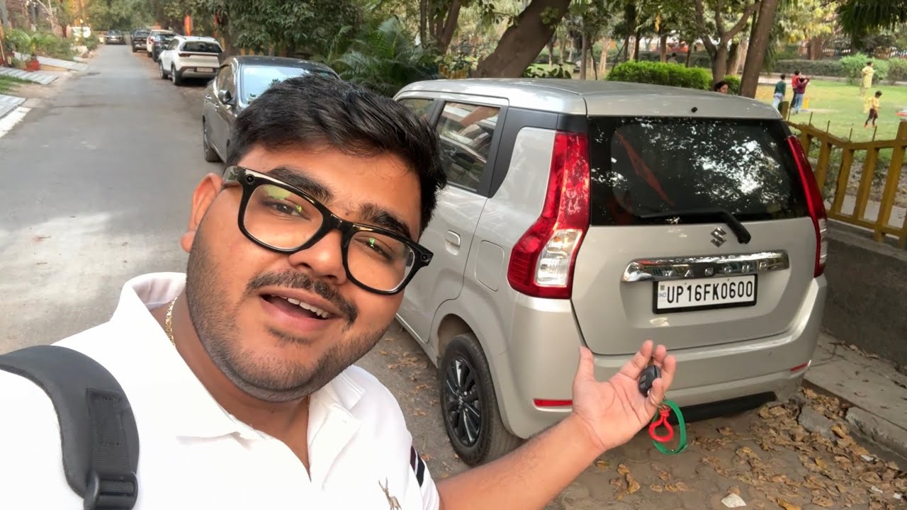 Wagon r ka vip number lagva diya 😍