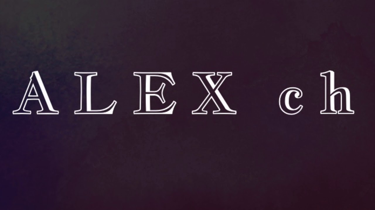 #1[初投稿]ALEXchの自己紹介！！