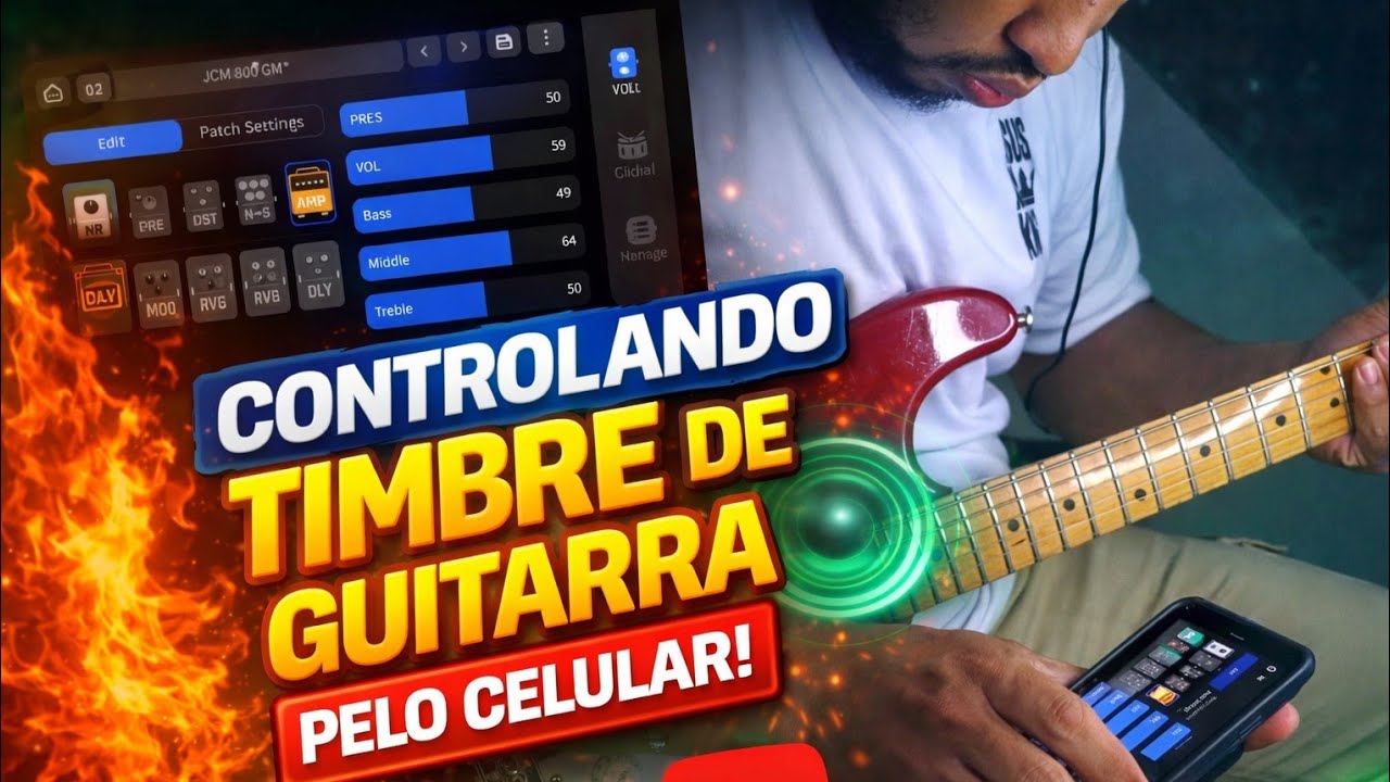 Criando Um Timbre Com O Valeton GP-5 😱😱😱😱