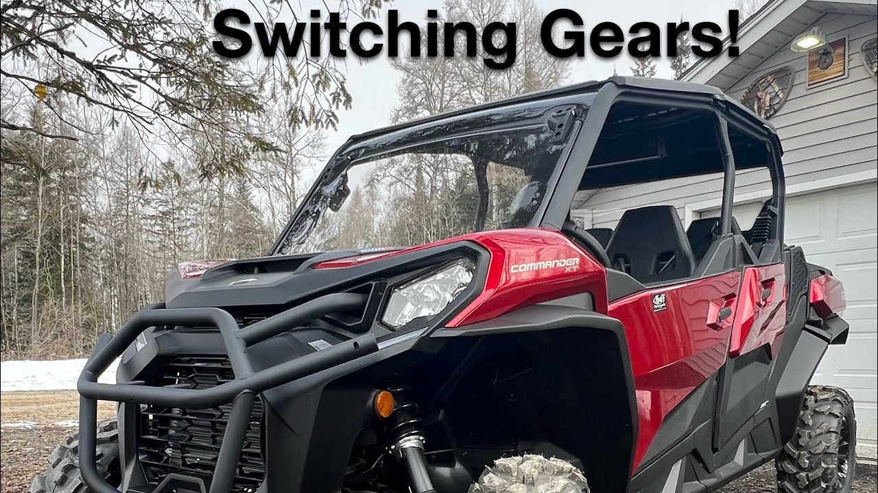 New Can-Am Commander Max XT 1000 My Initial Impression