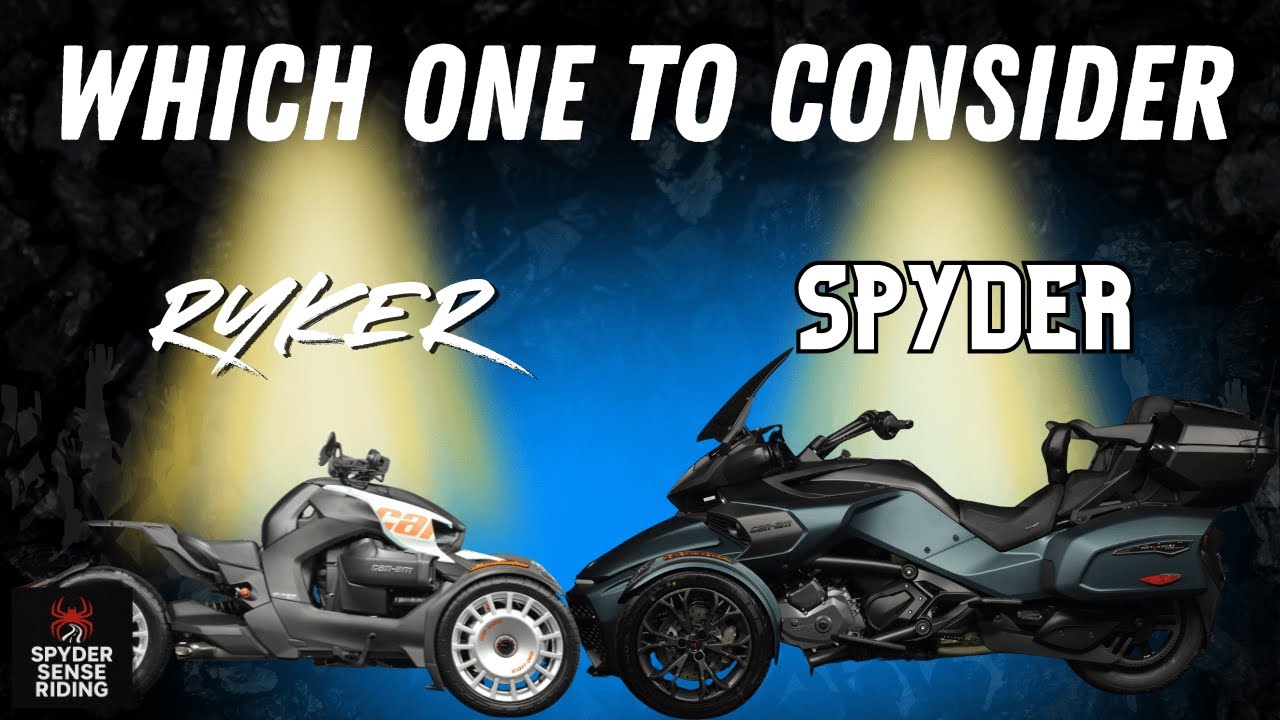 Ryker против Spyder: ключевые различия, которые должен знать каждый новичок