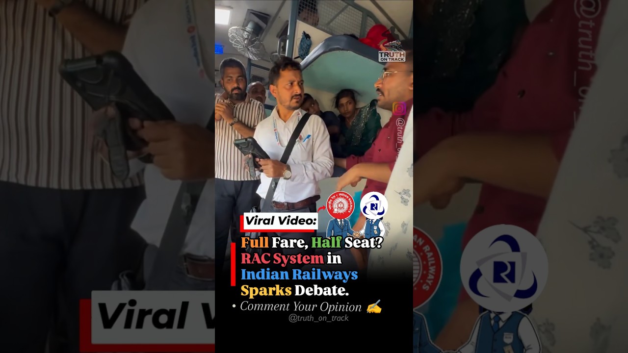 Full Fare, Half Seat? RAC System in Indian Railways Sparks Debate Among Passengers