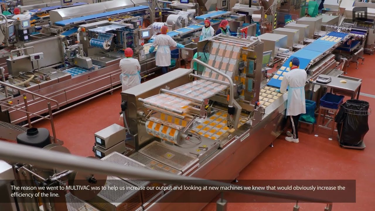 MULTIVAC Full Line Solutions for Slicing & Packaging Cheese Products - Customer Video - Ornua