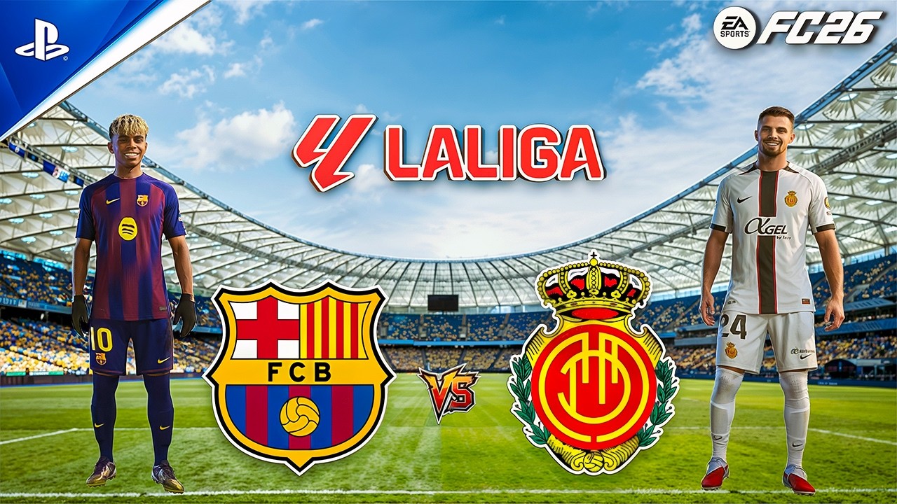 7 Goals Madness | Barcelona vs RCD Mallorca | La Liga | FC 26