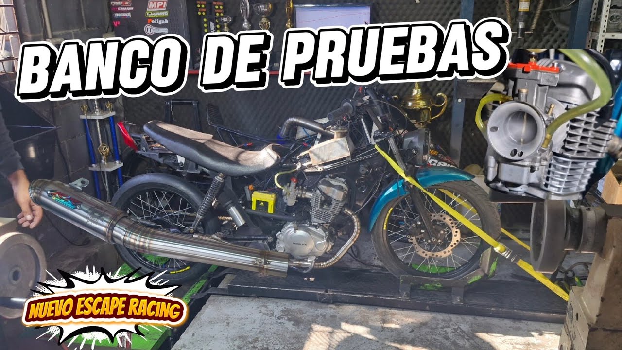 BANCO DE PRUEBAS CON EL CG TITAN 190
