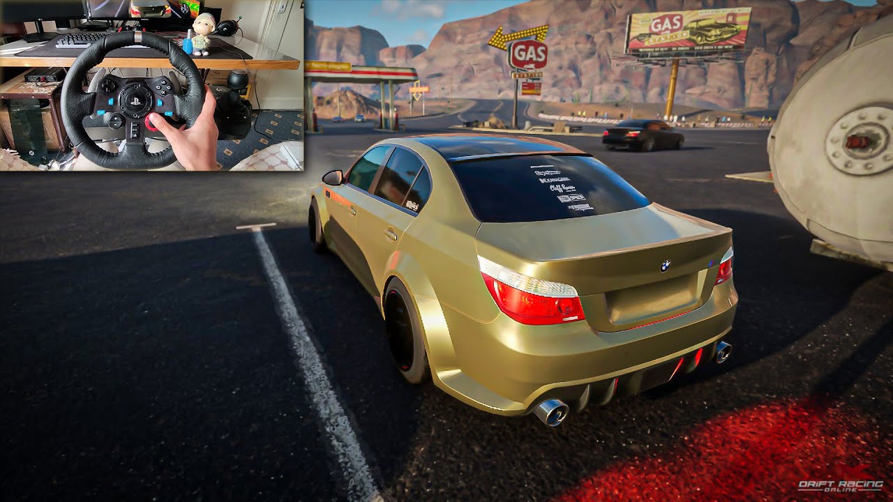 BMW M5 E60 Drfit CarX Drift Racing Online Logitech G29