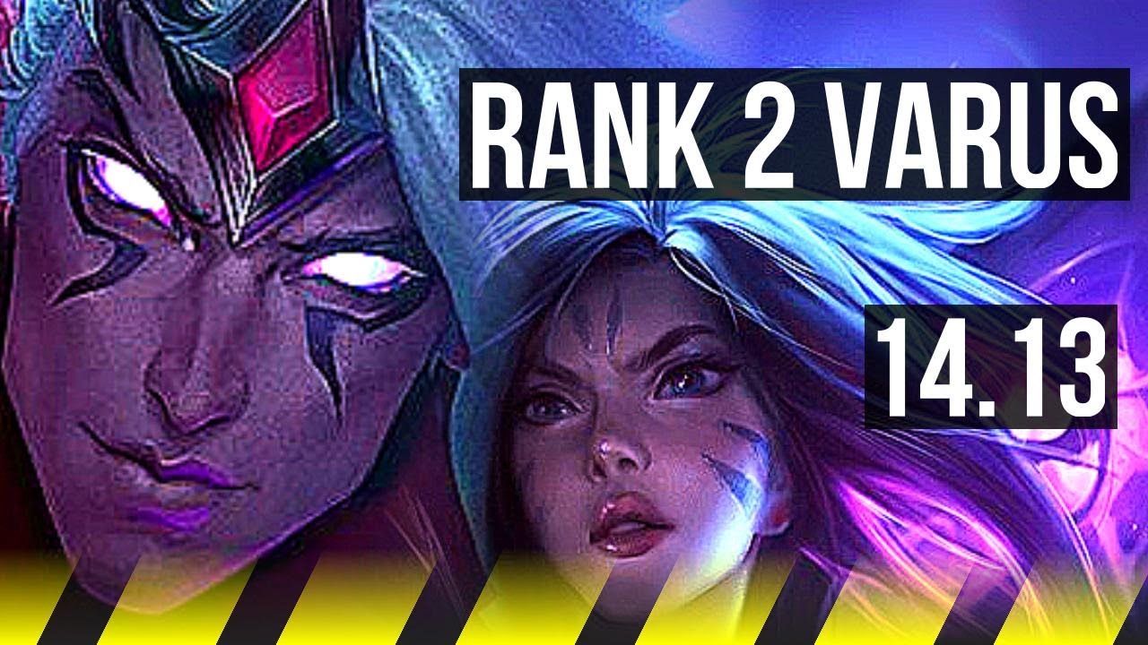 VARUS & Alistar vs KAI'SA & Thresh (ADC) | Rank 2 Varus, Quadra, Rank 10 | VN Challenger | 14.13