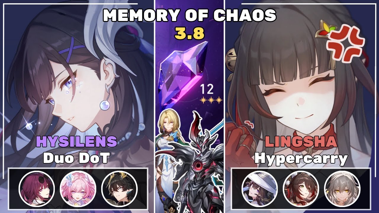 Memory of Chaos 3.8 | Hysilens x Cyrene, Lingsha Hypercarry | Honkai: Star Rail