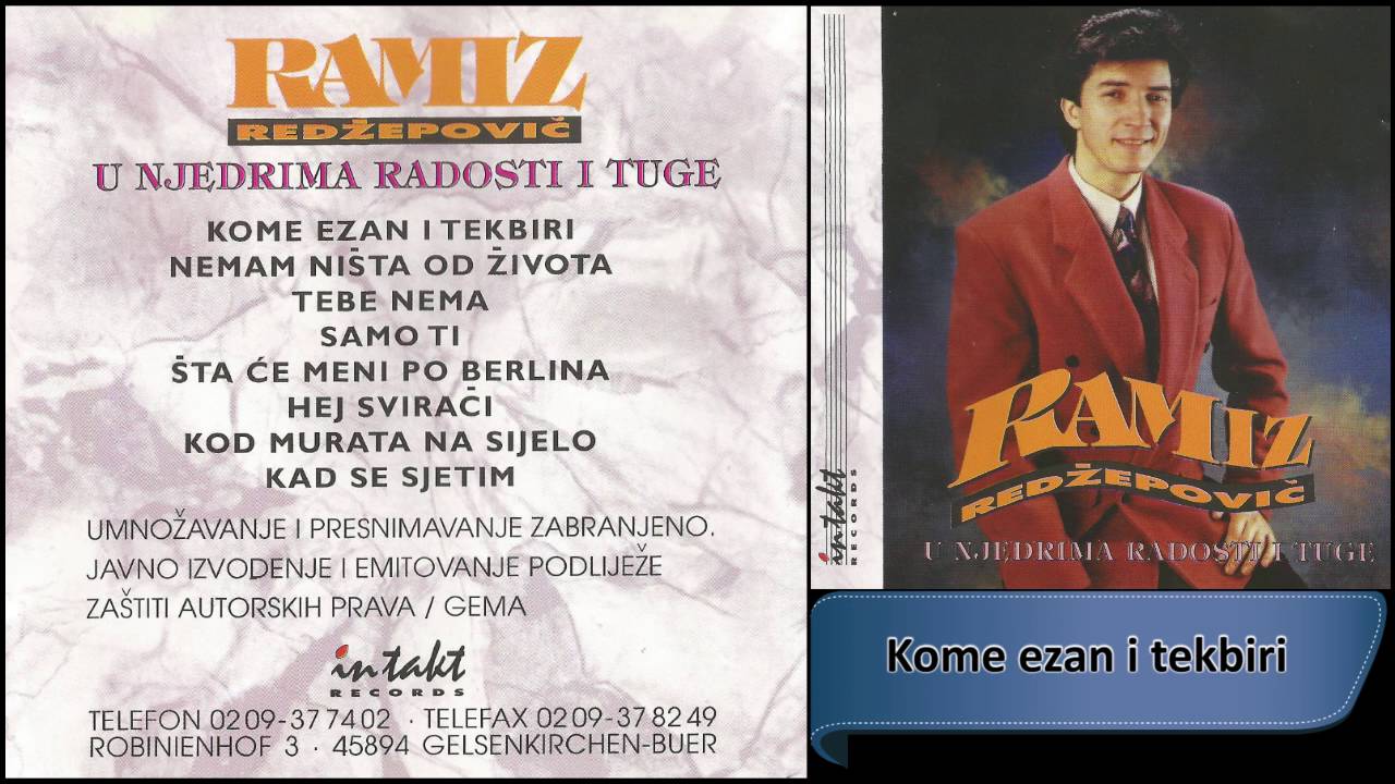 Ramiz Redzepovic - Kome ezan i tekbiri - (Audio 1993) HD