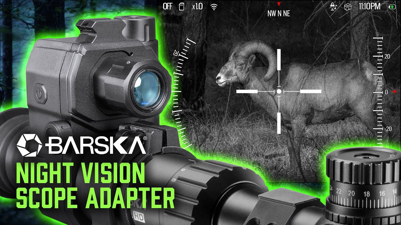 Barska's NVD35 Night Vision Rifle Scope Adapter