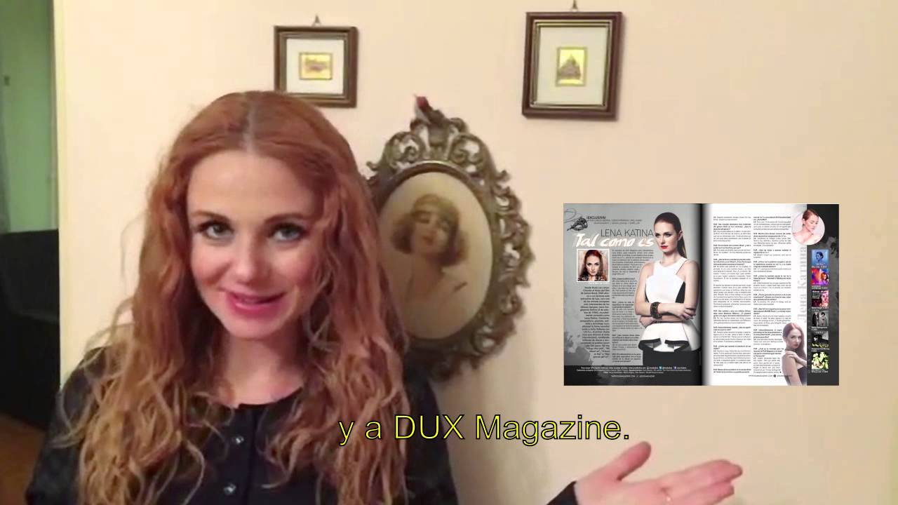 Saludos de Lena Katina a DUX Magazine