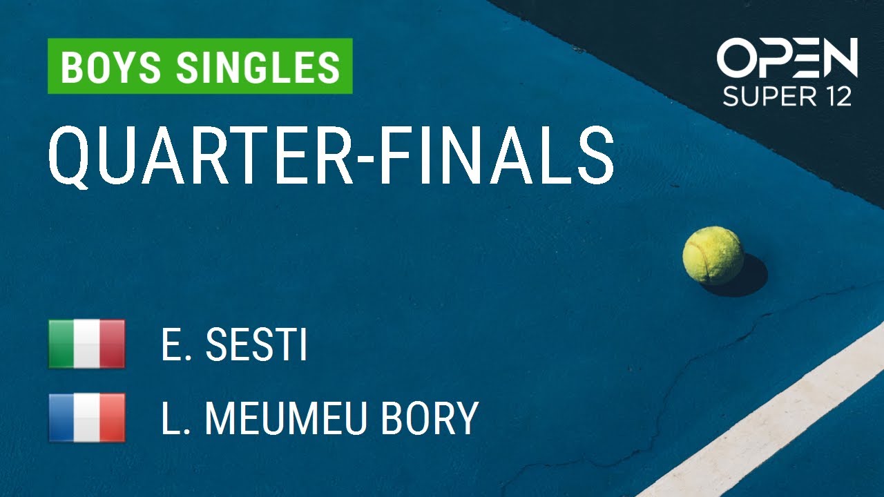 SESTI Enrico VS MEUMEU BORY Luca - Open Super 12 2026