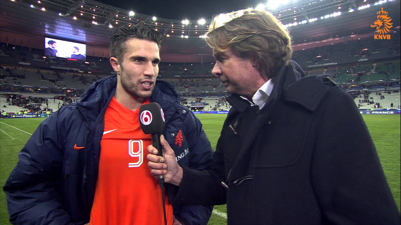 Interview Van Persie na Frankrijk-Nederland