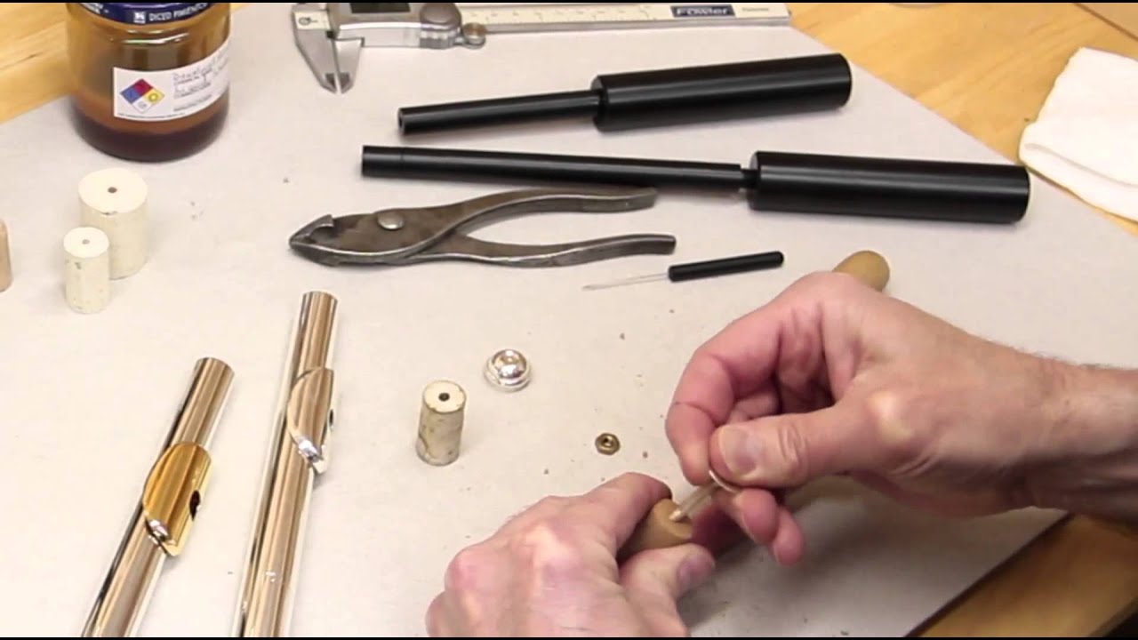 FLUTE HEADJOINT CORKS PART 2: REMOVAL & REPLACEMENT