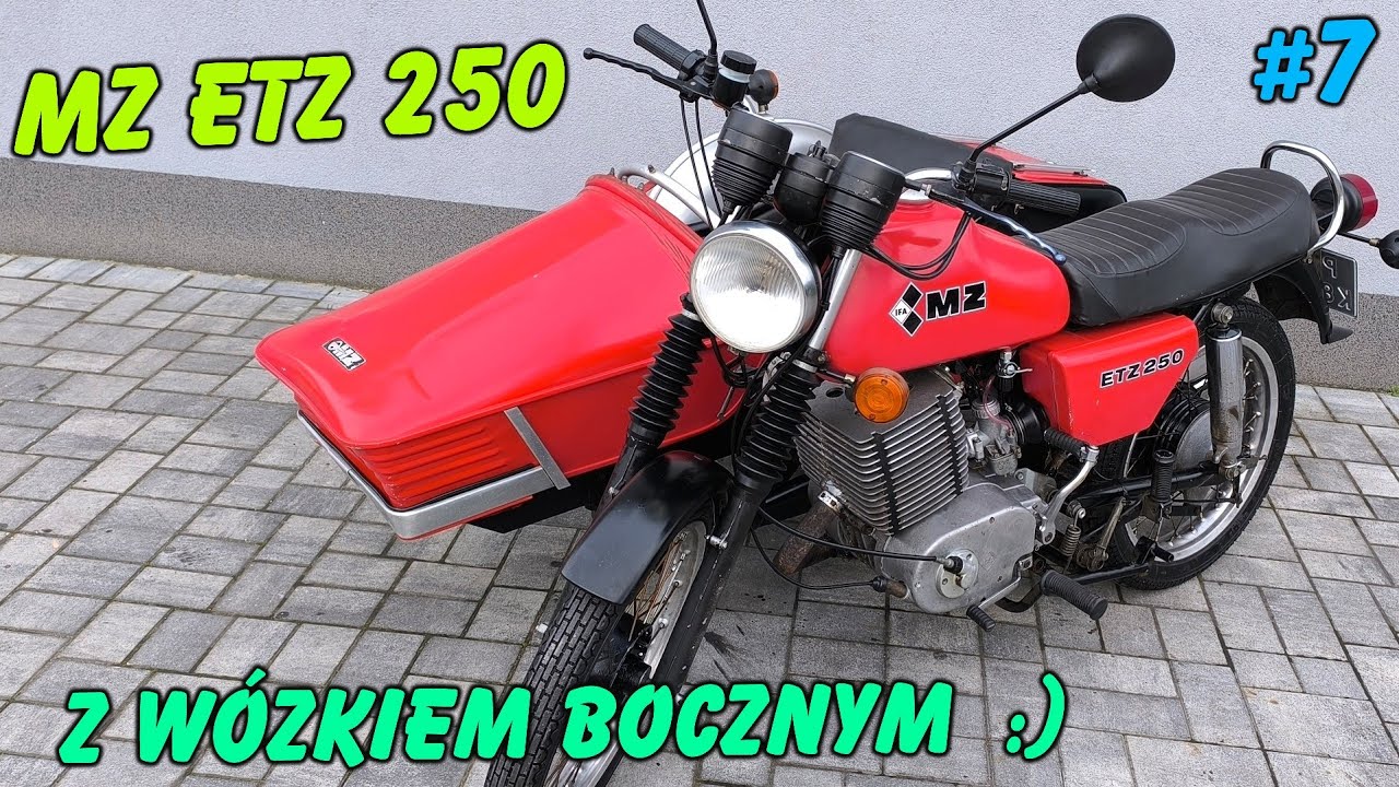 MZ ETZ 250 wersja SW z koszem bocznym // Uratuj od zapomnienia // #moto4fun