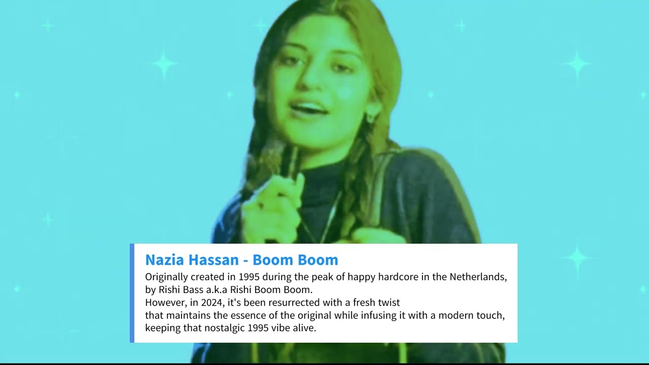 Nazia Hassan - Boom Boom ( EDM Happy Hardcore)