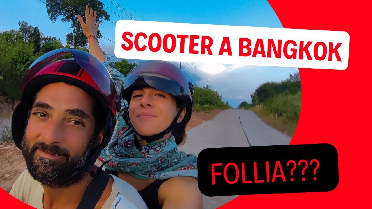 Bangkok in scooter