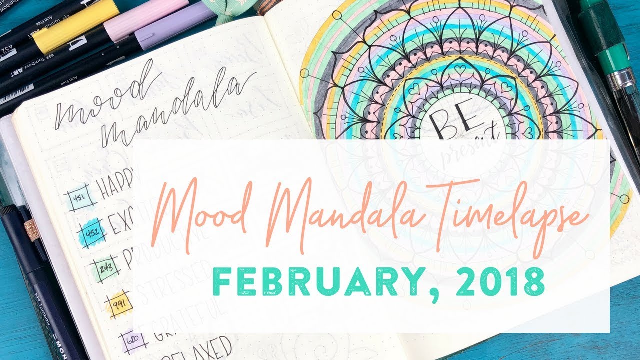 Mood Mandala Timelapse - Feb 2018