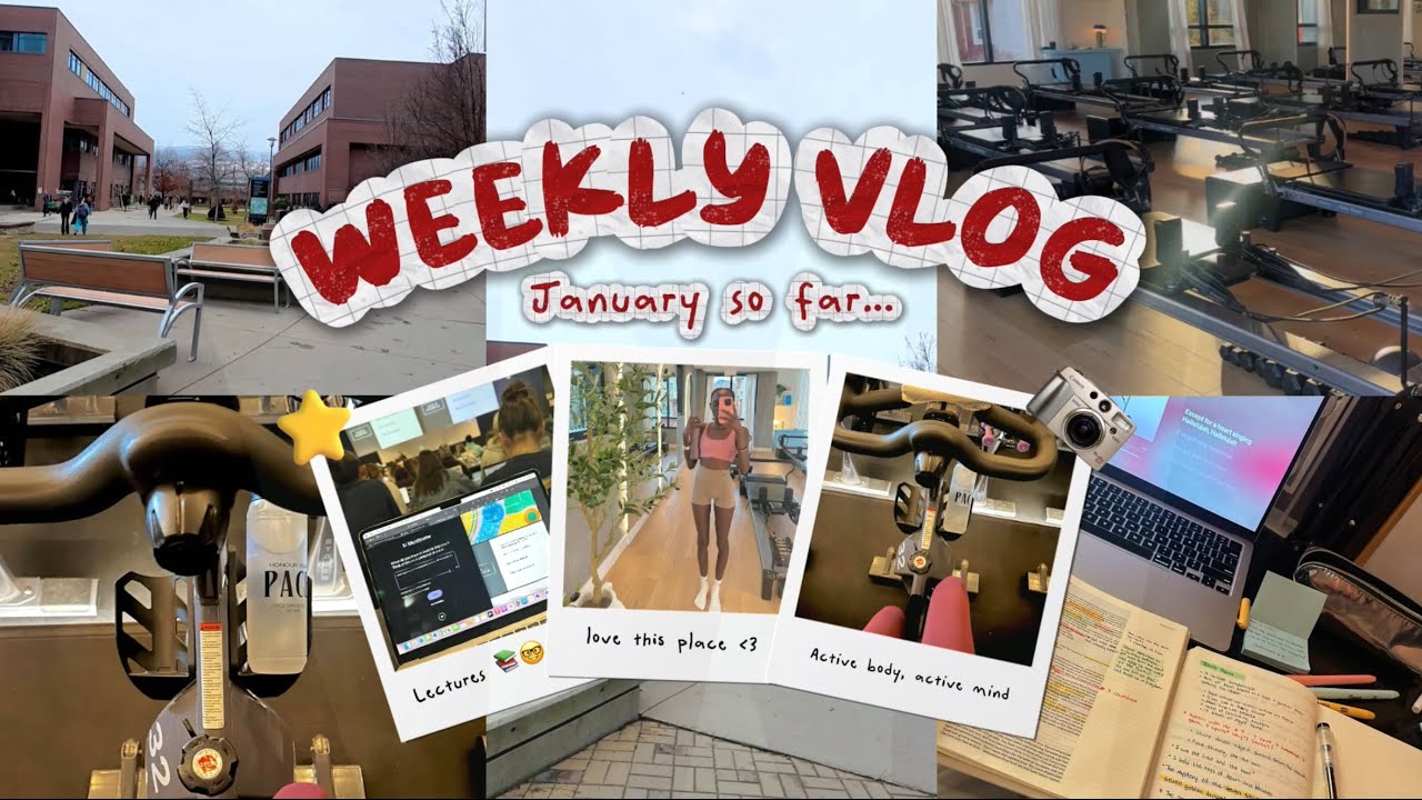 WEEKLY VLOG | UNDERGRAD DIARY 📆📚| Final Semester at UBCO, Building My Routine | Psychology Major 🧠🤓