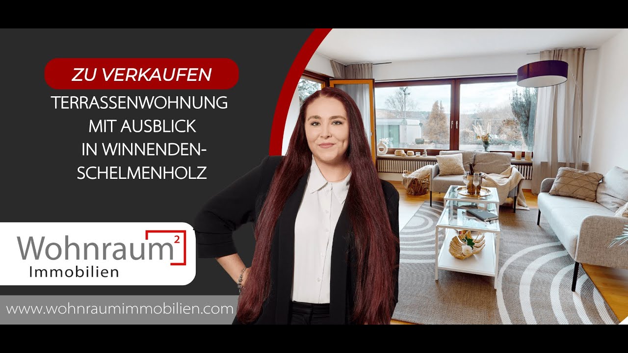 Terrassenwohnung mit Ausblick in Winnenden-Schelmenholz🏡
