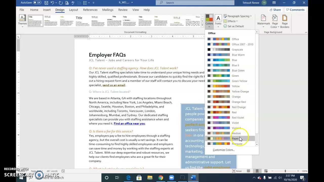Word Module 5 Textbook Project Part 1
