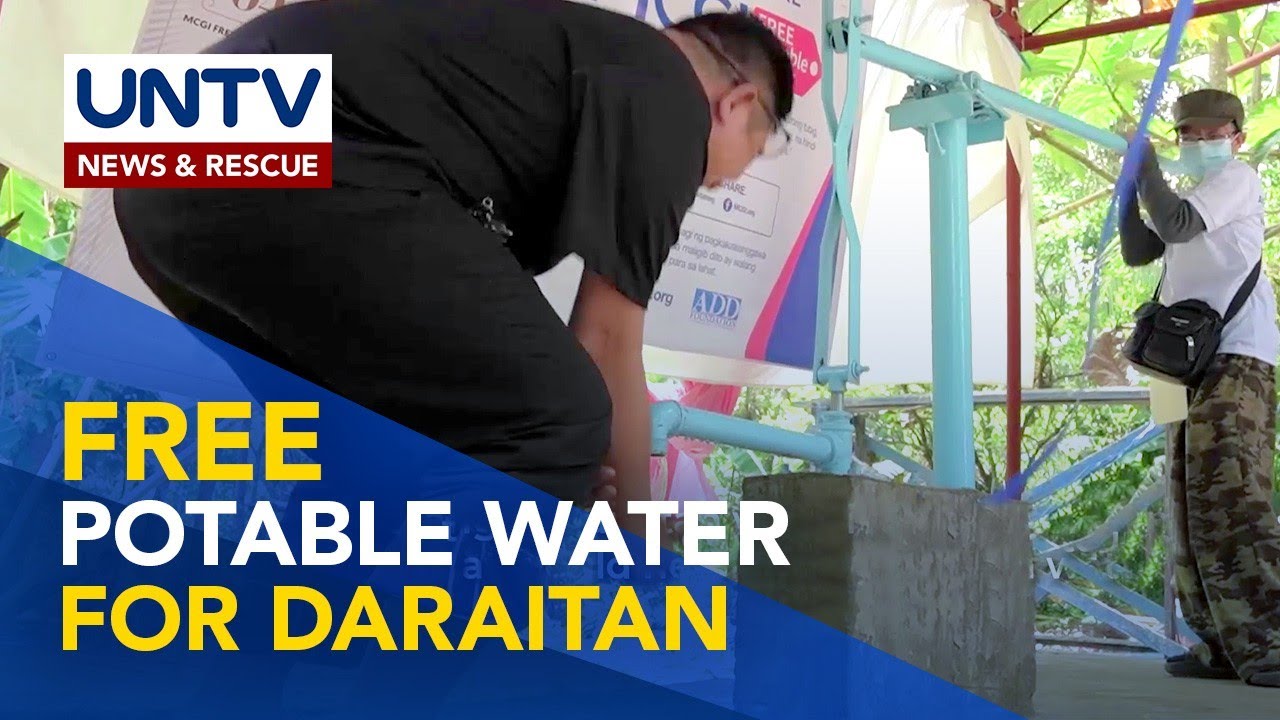 MCGI CARES: MCGI Free Potable Water sa Daraitan