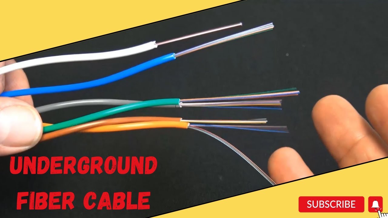 Fiber Optic Cable for Conduit Underground Installation by Corning Singlemode