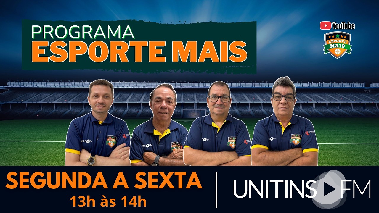 PROGRAMA ESPORTE MAIS 11/02/2026 | RÁDIO UNITINS FM