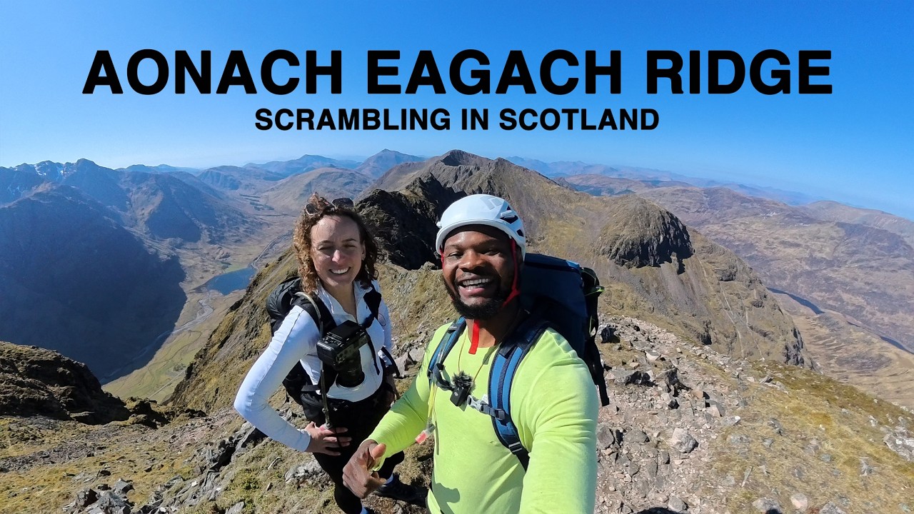The Aonach Eagach Traverse - GLENCOE