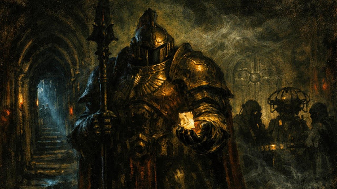 The Custodian Who Remembered His Name — A Forbidden Memory Beneath the Imperial Palace Warhammer 40K