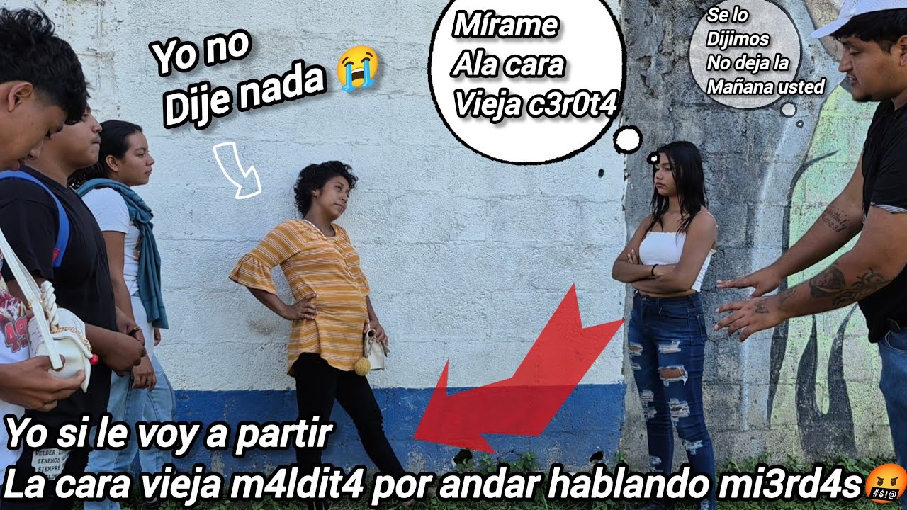 Doña viki no deja la maña Le van a romper la c4r4 por chismosa vieja m4ldit4 conmigo no se meta🤬