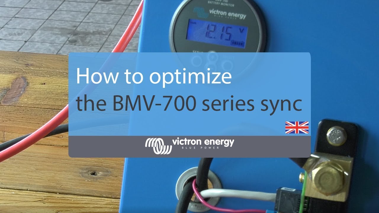 How to optimize the BMV-700 series sync parameters | Victron Energy