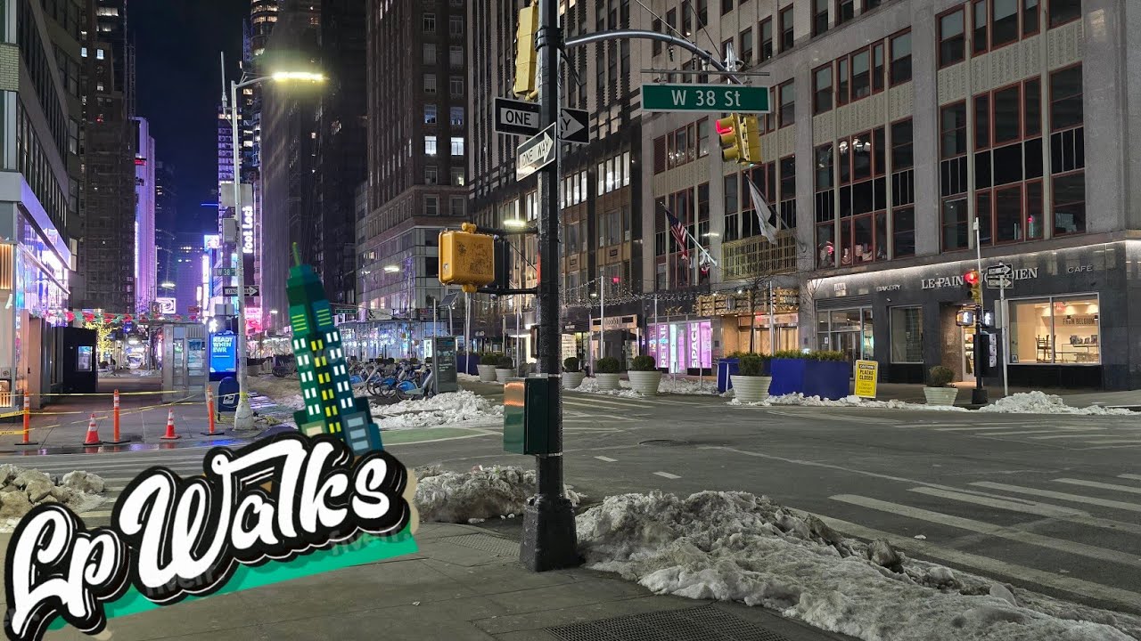 LPWalks Live Late Night Walk New York City🗽(February 13, 2026)