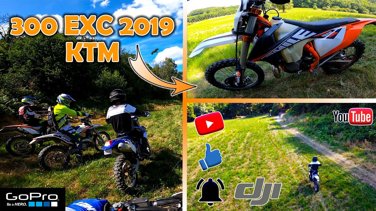 300 KTM EXC TPI 2019 |🔥 ENDURO en forêt & champs 🌲💨