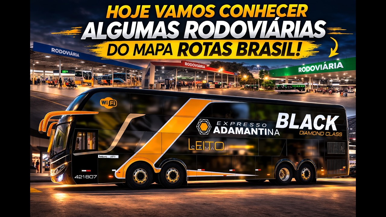 Hoje a Viagem é Diferente no ETS2: Explorando Rodoviárias!