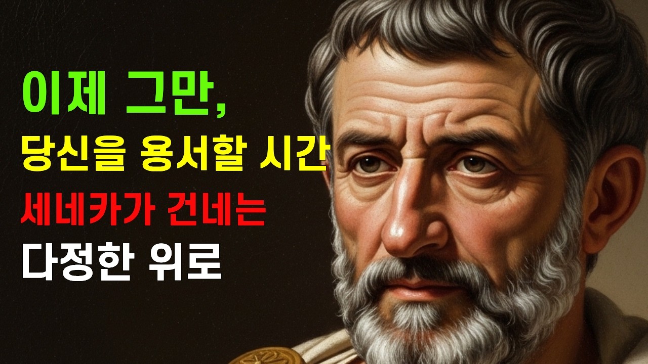 애쓰며 살아온 당신에게... 세네카가 건네는 다정한 위로 [어른의 치유 #1]
