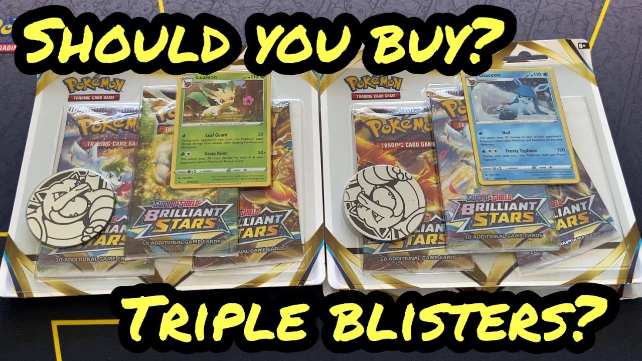 Pokemon Brilliant Stars 3 Pack Blisters Opening! Best Pull Rates? Should you buy them?