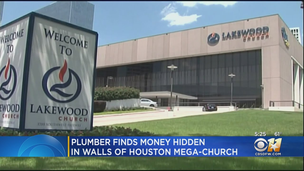 Plumber Finds Money Behind Loose Toilet In Wall At Joel Osteen's Lakewood Mega-Church