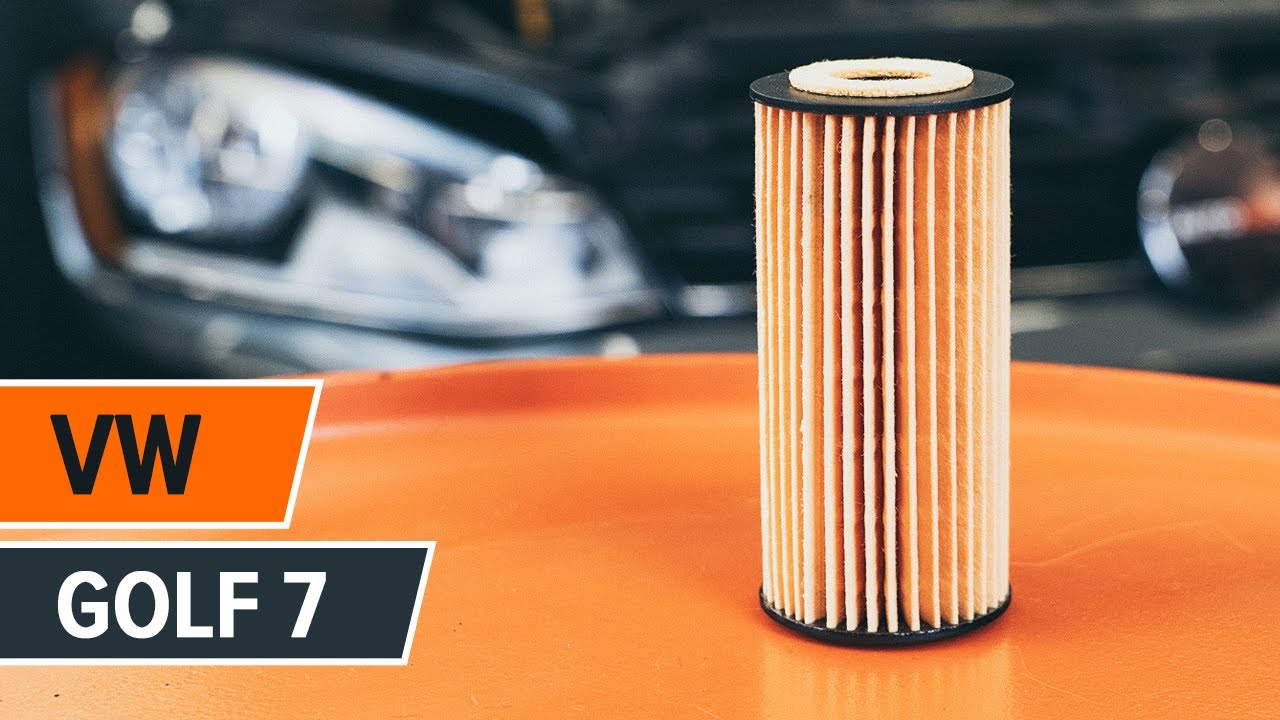 Comment remplacer filtre à huile et huile moteur sur VW GOLF 7 [TUTORIEL AUTODOC]