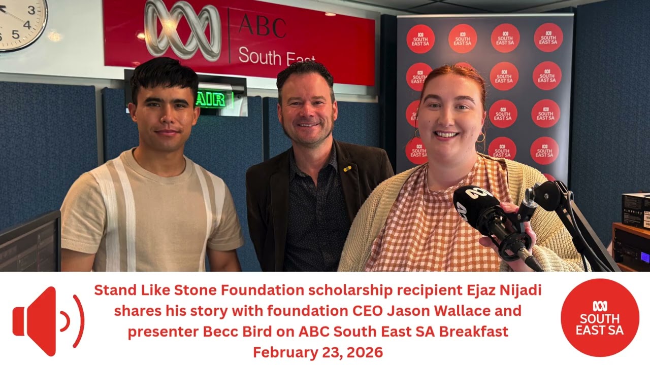 From Refugee to Future Rural Doctor – Ejaz’s Journey with a Stand Like Stone Scholarship