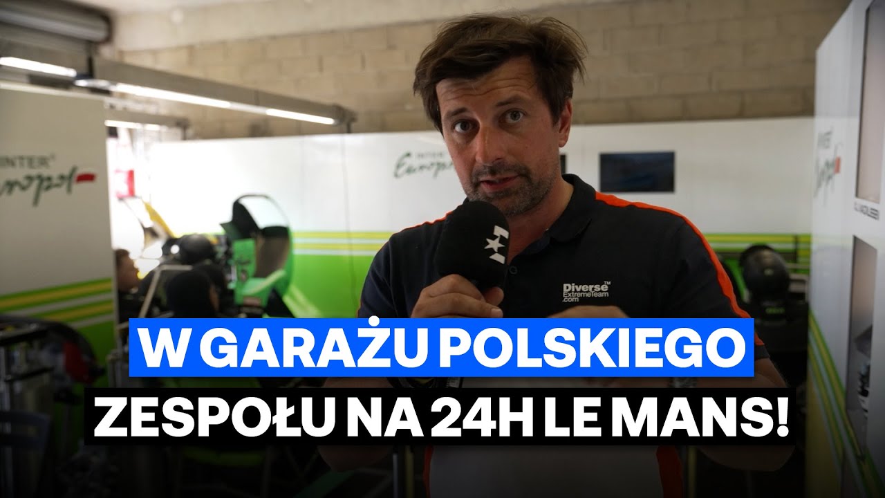 Patryk Mikiciuk w garażu Inter Europol Competition! | 24h Le Mans od kuchni