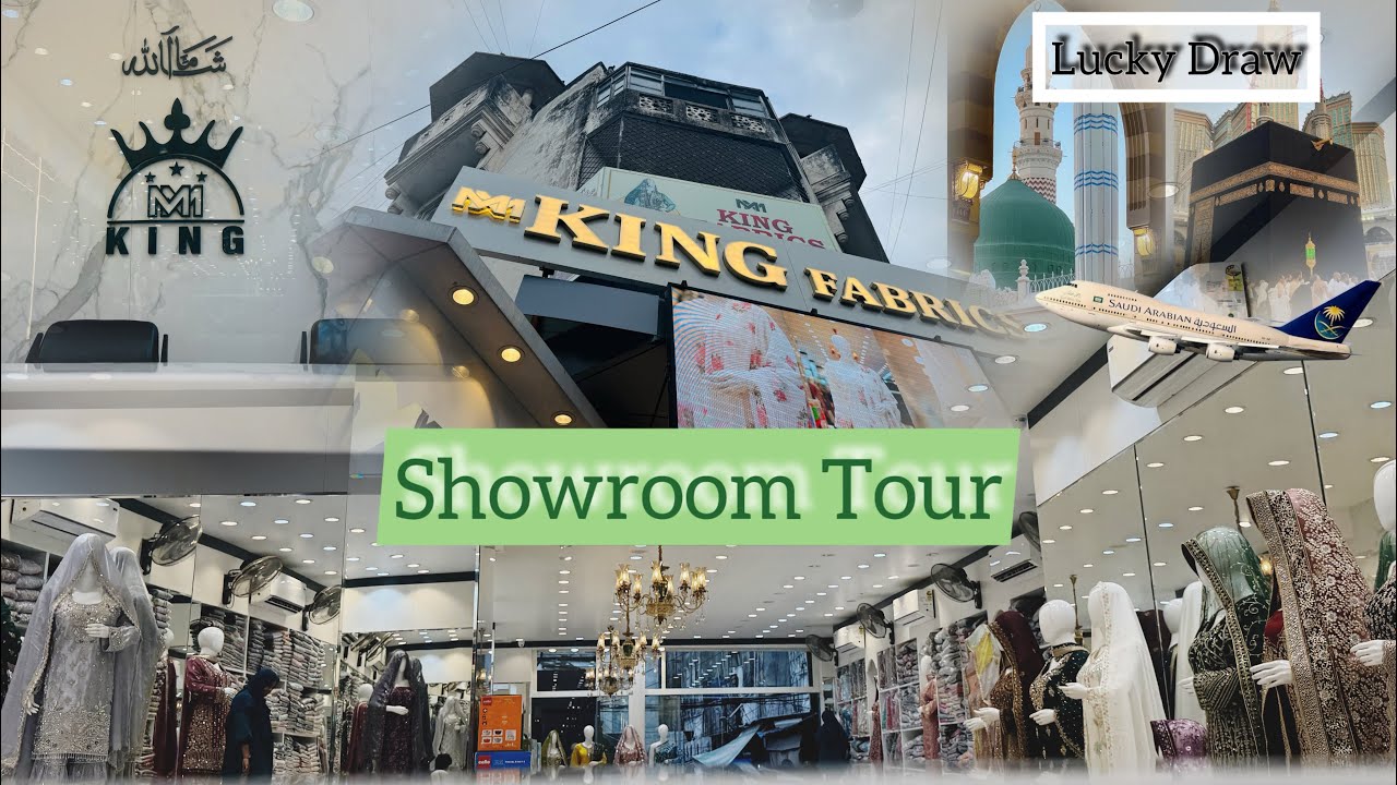 Showroom Tour Vlog|2025[M.M. King Fabrics]