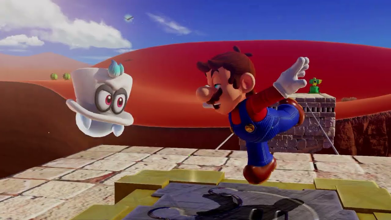SUPER MARIO ODYSSEY SAND KINGDOM